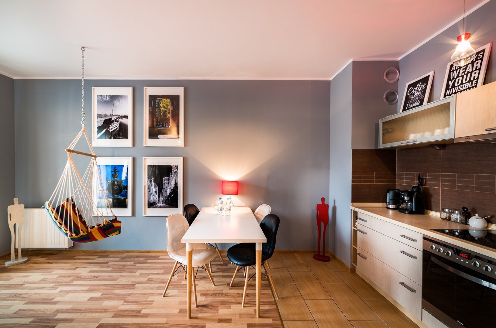 Apartment with balcony - Partyzantów Street